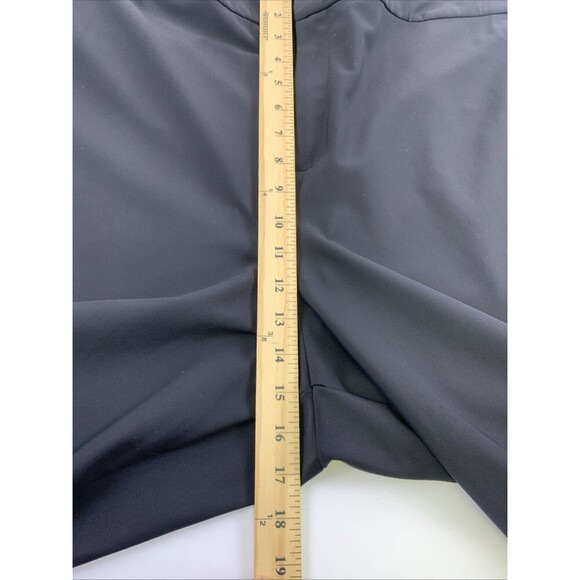 Athleta Stellar Straight Crop Pant Black Zip 657550 Pockets Womens Plus 26 - Picture 12 of 15